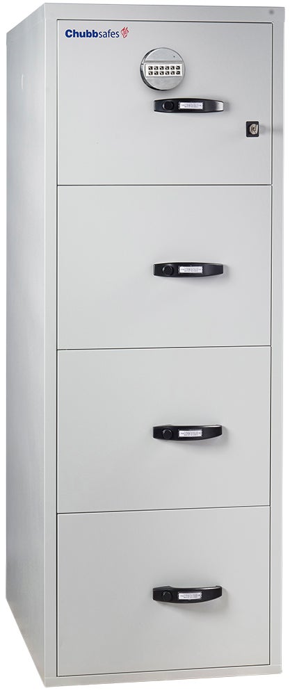 Hängmappsskåp 4-lådigt, UL120, 1510x551x779mm, EL