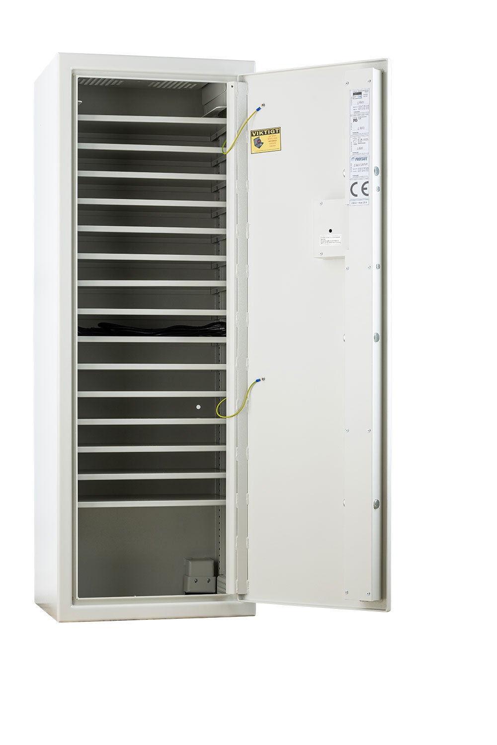 Laptopskåp SSF3492, 1600x575x500 mm, CE, 15 hy