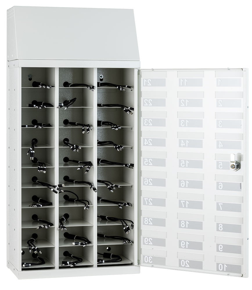 MOBILDAGIS med laddning 878x404x242 mm, inkl. adapter o 30-usb kablar