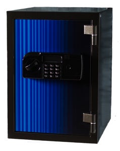Dokumentskåp P60, 492x350x425 mm, elkodlås, frontpanel