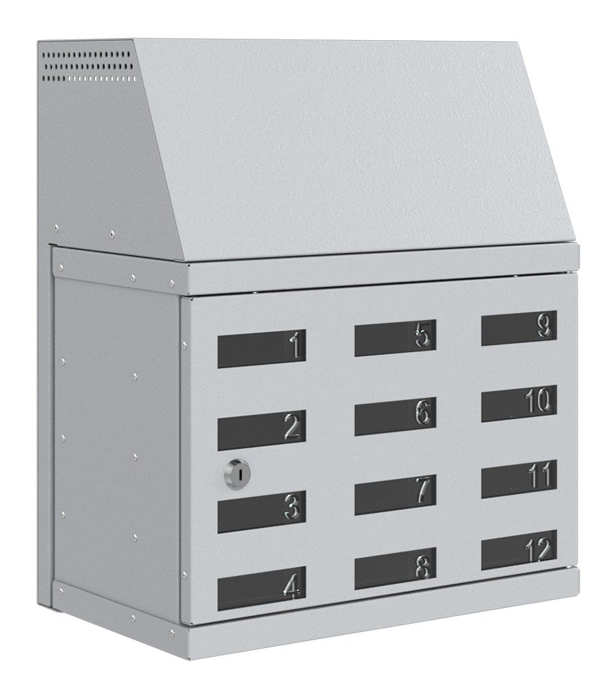 Mobildagis med laddning 489x404x242mm, inkl. adapter, 12st usb kablar