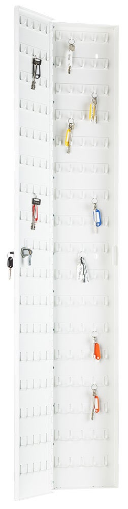 Nyckelskåp SKÅP208, 169 krok, 1450x220x55 mm
