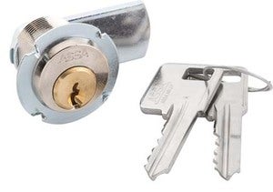 Assa 8450 cylinderlås med två nycklar, system