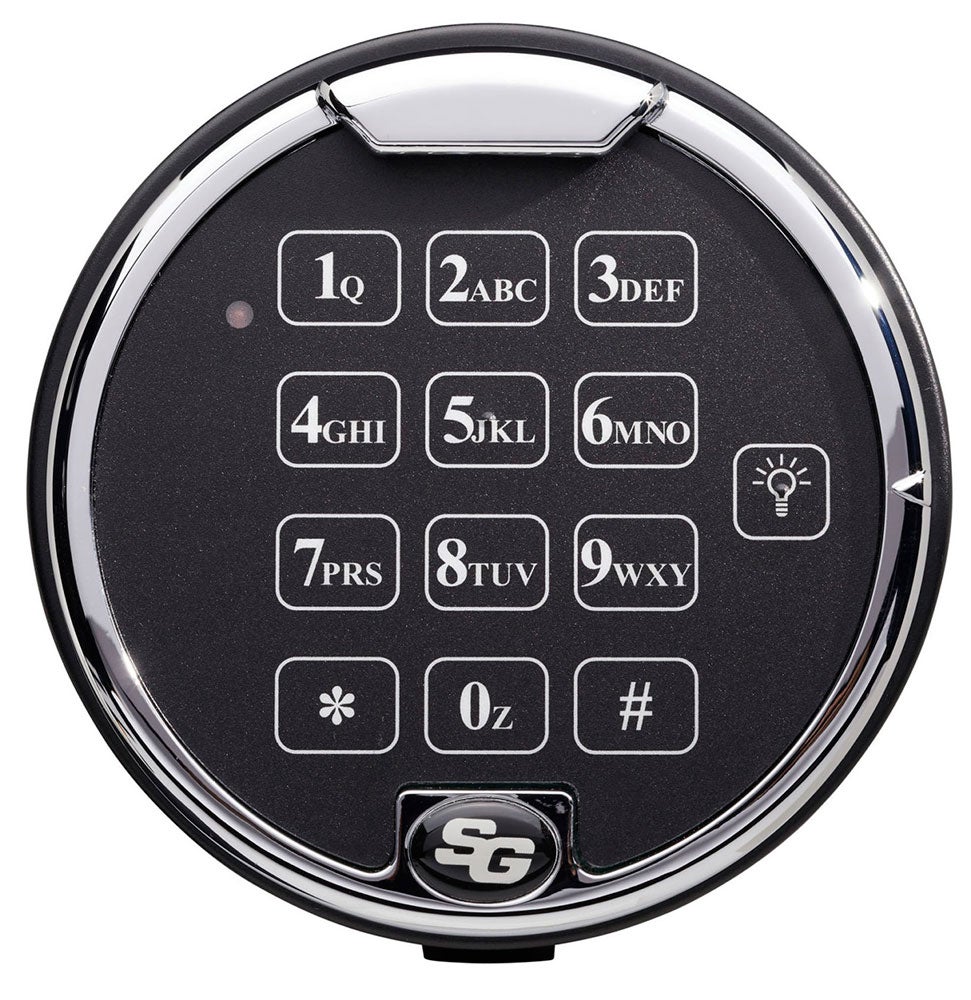 Elkodlås SPARTAN, 1+1 kod inkl batteri