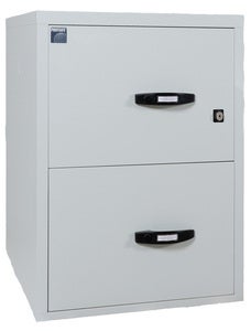 Hängmappsskåp 2-lådigt 784x551x779 mm, UL120