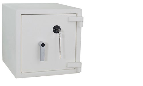 Stöldskyddsskåp EN 14450 S2, 455x455x500 mm, P60