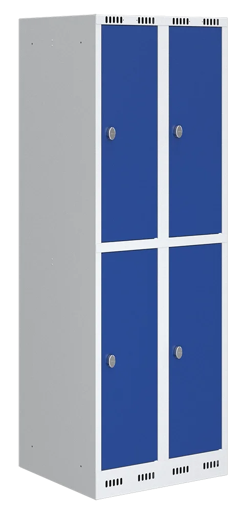 Klädskåp 1750x600x550 mm, 2x2 dörrar