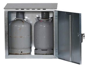 Utomhusgasskåp 730x700x400 mm