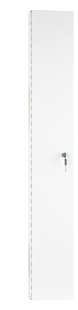 Nyckelskåp SKÅP208, 169 krok, 1450x220x55 mm
