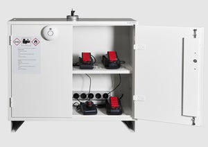 Batteriskåp SP2369, 895x1000x320 mm, 1 hylla