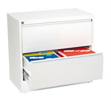 Lådskåp 742x802x425 mm, 2 lådor