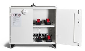 Batteriskåp SP2369, 895x1000x320 mm, 1 hylla