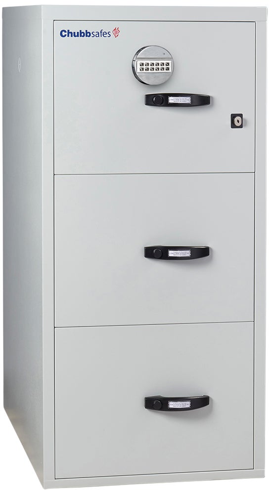 Hängmappsskåp 3-lådigt, UL120, 1147x551x779mm, EL
