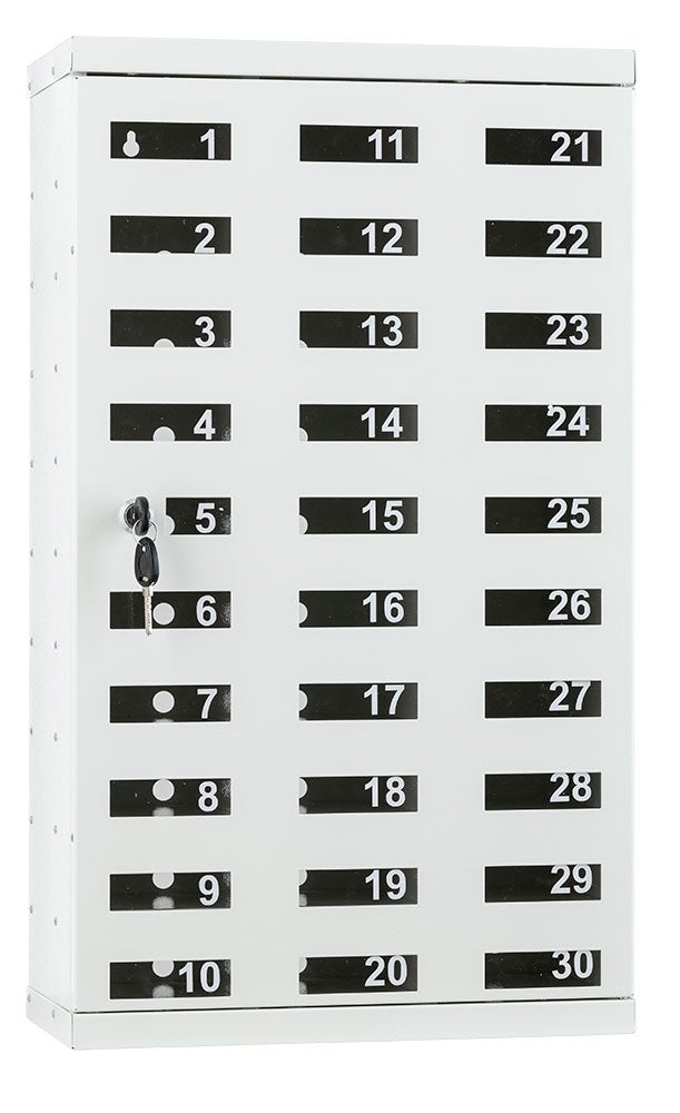 Förvaringsskåp för bl.a mobiltelefoner 700x400x220 mm