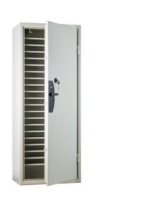 Laptopskåp SSF3492, ventilerat, kompl. för max 40 laptops
