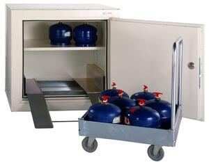EI30-skåp för gasförvaring 1125x925x770 mm